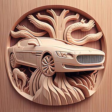 3D модель Maserati Quattroporte (STL)